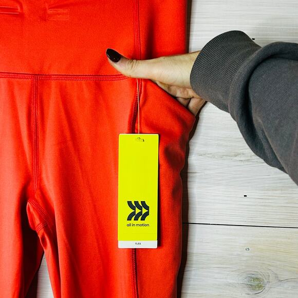 Coral Pink High Rise 7/8 Legging All in Motion - Picture 6 of 11